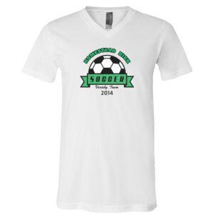 BELLA + CANVAS Unisex Jersey V-Neck Tee Thumbnail