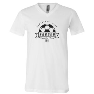 BELLA + CANVAS Unisex Jersey V-Neck Tee Thumbnail