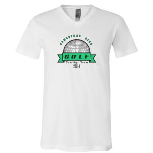 BELLA + CANVAS Unisex Jersey V-Neck Tee Thumbnail