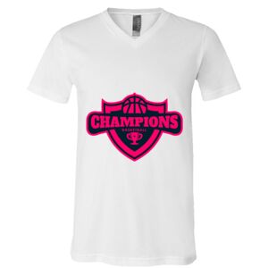 BELLA + CANVAS Unisex Jersey V-Neck Tee Thumbnail