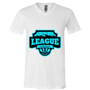 BELLA + CANVAS Unisex Jersey V-Neck Tee Thumbnail