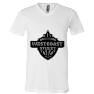 BELLA + CANVAS Unisex Jersey V-Neck Tee Thumbnail