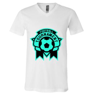 BELLA + CANVAS Unisex Jersey V-Neck Tee Thumbnail