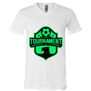 BELLA + CANVAS Unisex Jersey V-Neck Tee Thumbnail