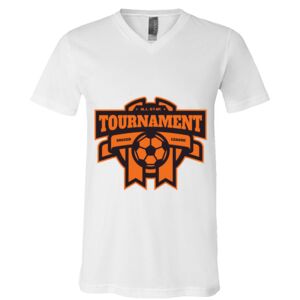BELLA + CANVAS Unisex Jersey V-Neck Tee Thumbnail