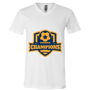 BELLA + CANVAS Unisex Jersey V-Neck Tee Thumbnail