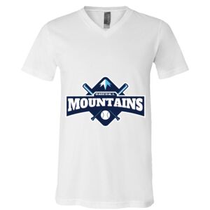 BELLA + CANVAS Unisex Jersey V-Neck Tee Thumbnail