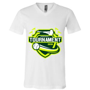 BELLA + CANVAS Unisex Jersey V-Neck Tee Thumbnail