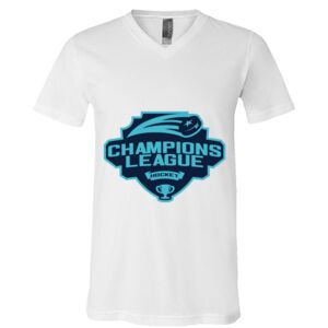 BELLA + CANVAS Unisex Jersey V-Neck Tee Thumbnail