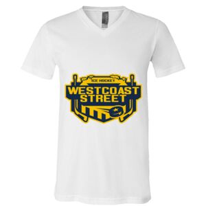 BELLA + CANVAS Unisex Jersey V-Neck Tee Thumbnail