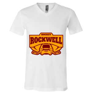 BELLA + CANVAS Unisex Jersey V-Neck Tee Thumbnail