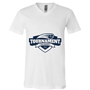 BELLA + CANVAS Unisex Jersey V-Neck Tee Thumbnail