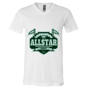 BELLA + CANVAS Unisex Jersey V-Neck Tee Thumbnail