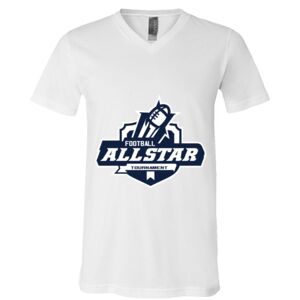 BELLA + CANVAS Unisex Jersey V-Neck Tee Thumbnail