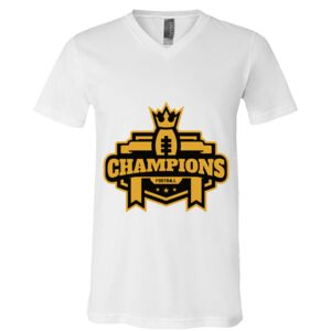 BELLA + CANVAS Unisex Jersey V-Neck Tee Thumbnail