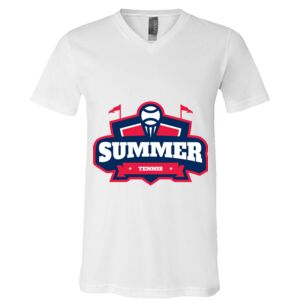 BELLA + CANVAS Unisex Jersey V-Neck Tee Thumbnail