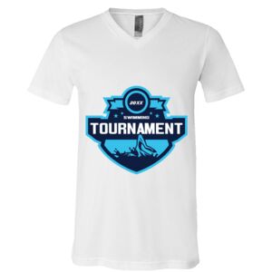 BELLA + CANVAS Unisex Jersey V-Neck Tee Thumbnail