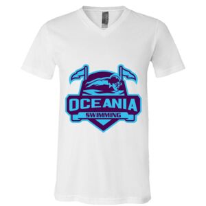 BELLA + CANVAS Unisex Jersey V-Neck Tee Thumbnail