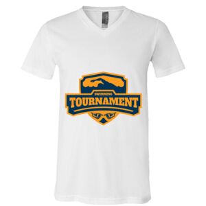 BELLA + CANVAS Unisex Jersey V-Neck Tee Thumbnail
