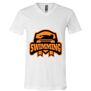 BELLA + CANVAS Unisex Jersey V-Neck Tee Thumbnail