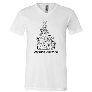 BELLA + CANVAS Unisex Jersey V-Neck Tee Thumbnail