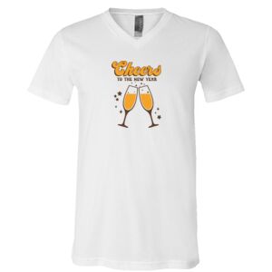 BELLA + CANVAS Unisex Jersey V-Neck Tee Thumbnail