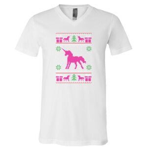 BELLA + CANVAS Unisex Jersey V-Neck Tee Thumbnail