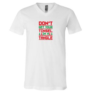 BELLA + CANVAS Unisex Jersey V-Neck Tee Thumbnail