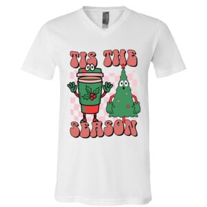 BELLA + CANVAS Unisex Jersey V-Neck Tee Thumbnail