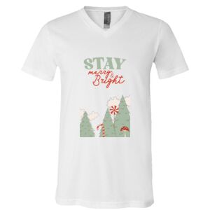 BELLA + CANVAS Unisex Jersey V-Neck Tee Thumbnail