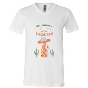 BELLA + CANVAS Unisex Jersey V-Neck Tee Thumbnail