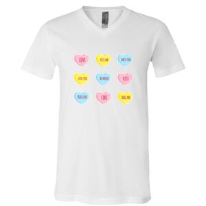 BELLA + CANVAS Unisex Jersey V-Neck Tee Thumbnail