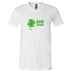 BELLA + CANVAS Unisex Jersey V-Neck Tee Thumbnail