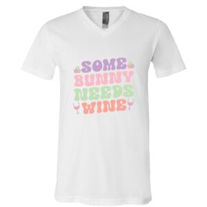BELLA + CANVAS Unisex Jersey V-Neck Tee Thumbnail