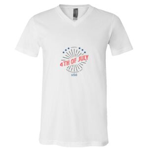 BELLA + CANVAS Unisex Jersey V-Neck Tee Thumbnail