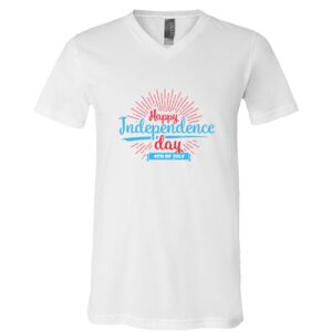 BELLA + CANVAS Unisex Jersey V-Neck Tee Thumbnail
