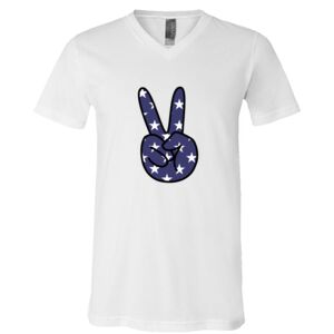 BELLA + CANVAS Unisex Jersey V-Neck Tee Thumbnail