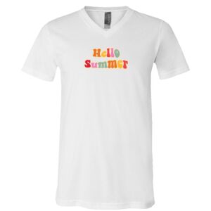 BELLA + CANVAS Unisex Jersey V-Neck Tee Thumbnail