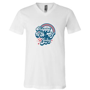 BELLA + CANVAS Unisex Jersey V-Neck Tee Thumbnail