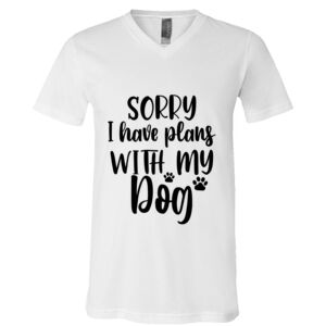 BELLA + CANVAS Unisex Jersey V-Neck Tee Thumbnail