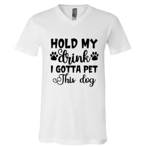 BELLA + CANVAS Unisex Jersey V-Neck Tee Thumbnail