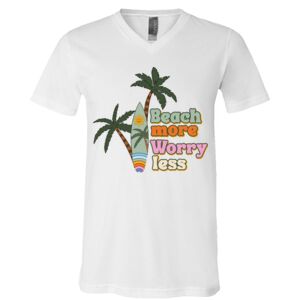 BELLA + CANVAS Unisex Jersey V-Neck Tee Thumbnail