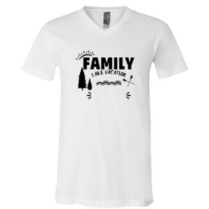 BELLA + CANVAS Unisex Jersey V-Neck Tee Thumbnail