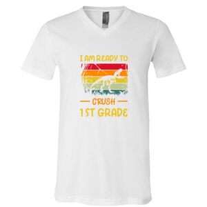 BELLA + CANVAS Unisex Jersey V-Neck Tee Thumbnail