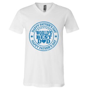 BELLA + CANVAS Unisex Jersey V-Neck Tee Thumbnail