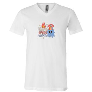 BELLA + CANVAS Unisex Jersey V-Neck Tee Thumbnail