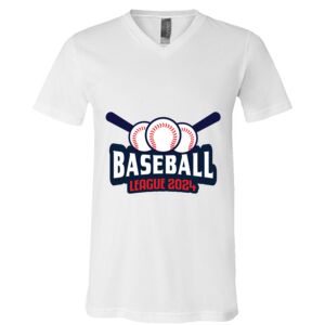 BELLA + CANVAS Unisex Jersey V-Neck Tee Thumbnail