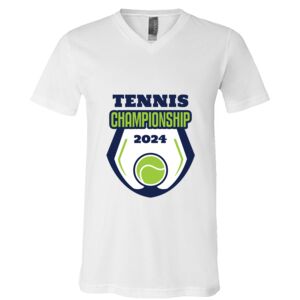BELLA + CANVAS Unisex Jersey V-Neck Tee Thumbnail