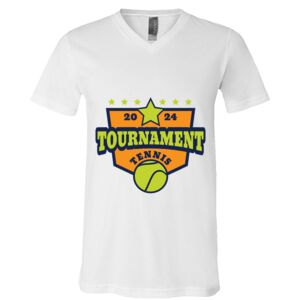 BELLA + CANVAS Unisex Jersey V-Neck Tee Thumbnail