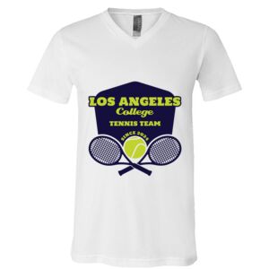 BELLA + CANVAS Unisex Jersey V-Neck Tee Thumbnail